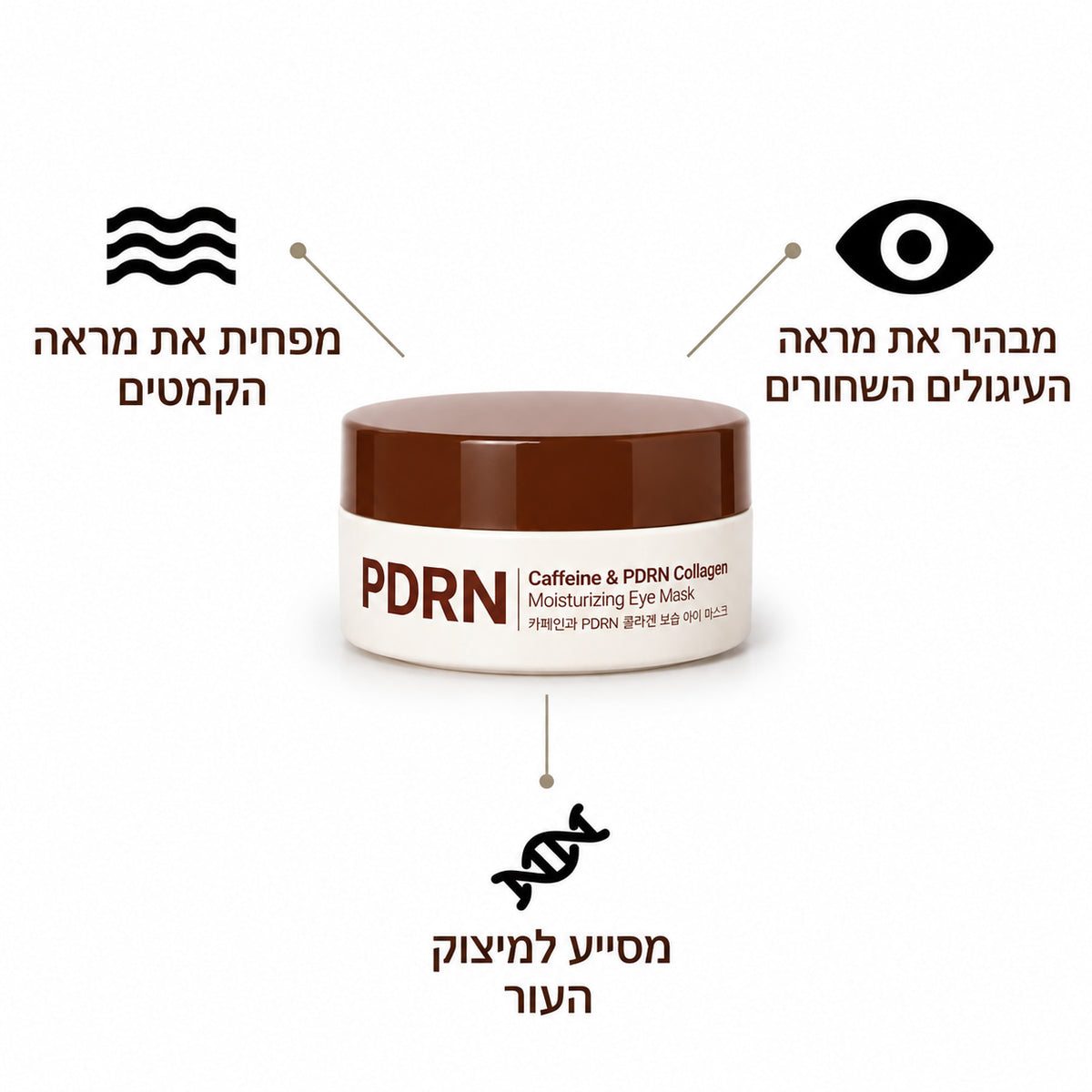 מסיכות עיניים למראה רענן, חלק ונשי יותר